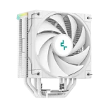 Deepcool AK400 DIGITAL WH CPU Air Cooler - White, 4 heatpipes, ARGB LED strips, 1x 120mm FK120 PWM fan, Intel LGA 1700/AMD AM5 Support