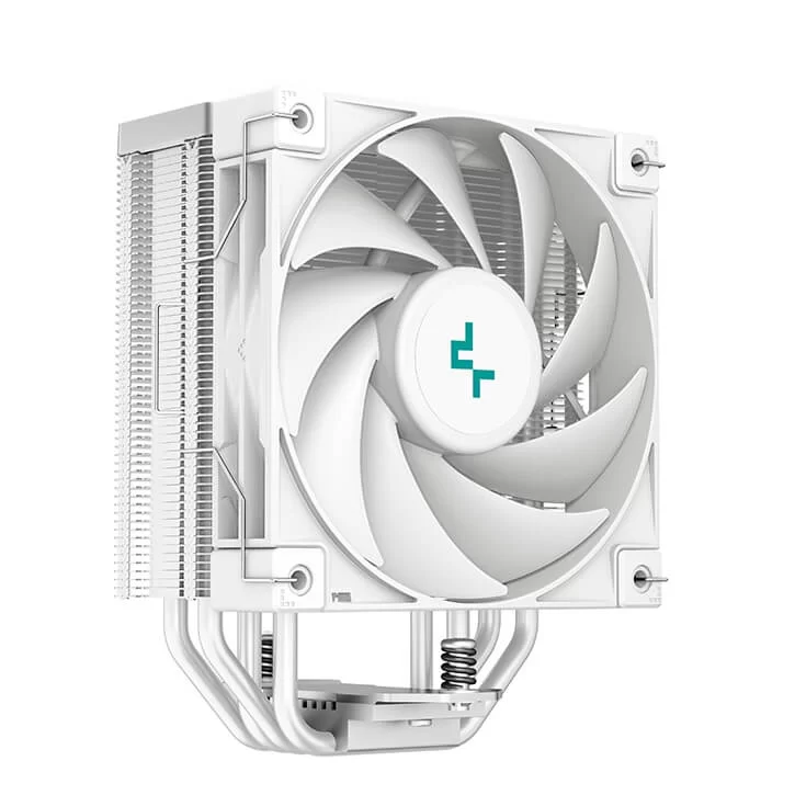 Deepcool AK400 WH CPU Air Cooler - White, 4 heatpipes, 1x 120mm FDB fan, Intel LGA 1700/AMD AM5 Support 3 Deepcool AK400 WH CPU Air Cooler - White, 4 heatpipes, 1x 120mm FDB fan, Intel LGA 1700/AMD AM5 Support - Ảnh 3