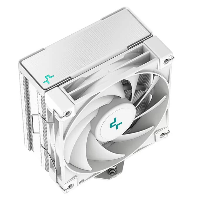 Deepcool AK400 WH CPU Air Cooler - White, 4 heatpipes, 1x 120mm FDB fan, Intel LGA 1700/AMD AM5 Support 4 Deepcool AK400 WH CPU Air Cooler - White, 4 heatpipes, 1x 120mm FDB fan, Intel LGA 1700/AMD AM5 Support - Ảnh 4