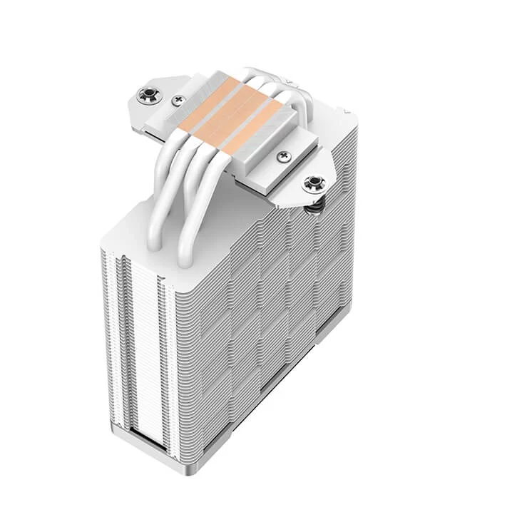 Deepcool AK400 WH CPU Air Cooler - White, 4 heatpipes, 1x 120mm FDB fan, Intel LGA 1700/AMD AM5 Support 7 Deepcool AK400 WH CPU Air Cooler - White, 4 heatpipes, 1x 120mm FDB fan, Intel LGA 1700/AMD AM5 Support - Ảnh 7