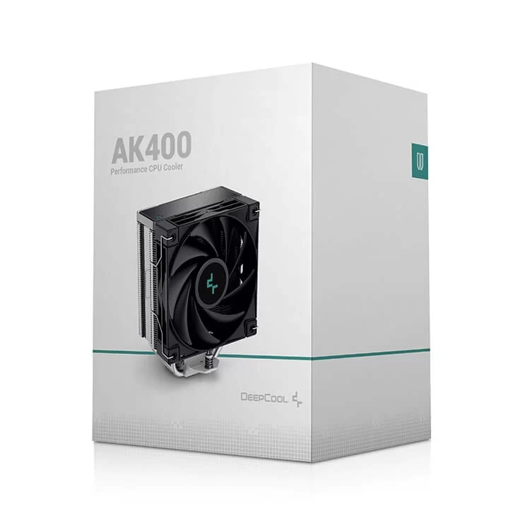 Deepcool AK400 CPU Air Cooler - 4 heatpipes, 1x 120mm FDB fan, Intel LGA 1700/AMD AM5 Support 11 Deepcool AK400 CPU Air Cooler - 4 heatpipes, 1x 120mm FDB fan, Intel LGA 1700/AMD AM5 Support - Ảnh 11