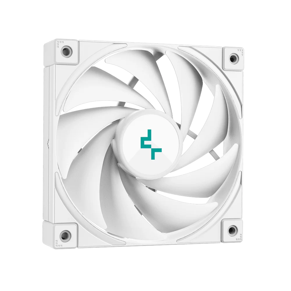 DEEPCOOL AK620 DIGITAL WH High Performance Dual Tower CPU Air Cooler - White, 6 heatpipes, 2x 120mm FDB fans, Intel LGA 1700/AMD AM5 Support 8 DEEPCOOL AK620 DIGITAL WH High Performance Dual Tower CPU Air Cooler - White, 6 heatpipes, 2x 120mm FDB fans, Intel LGA 1700/AMD AM5 Support - Ảnh 8