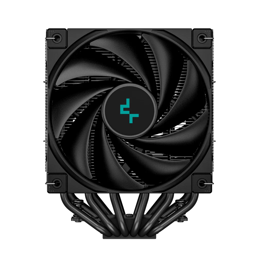 DEEPCOOL AK620 DIGITAL High Performance Dual Tower CPU Air Cooler - Black, 6 heatpipes, 2x 120mm FDB fans, Intel LGA 1700/AMD AM5 Support 5 DEEPCOOL AK620 DIGITAL High Performance Dual Tower CPU Air Cooler - Black, 6 heatpipes, 2x 120mm FDB fans, Intel LGA 1700/AMD AM5 Support - Ảnh 5