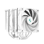 Deepcool AK620 WH High Performance Dual Tower CPU Air Cooler - White, 6 heatpipes, 2x 120mm FDB fans, Intel LGA 1700/AMD AM5 Support