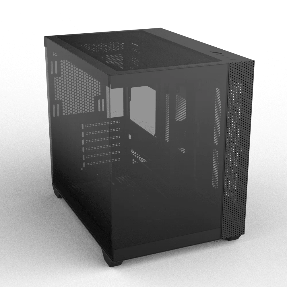 Cooler Master CD600 PC Case - BTF Support, Mid Tower, 1x CF120 ARGB 3 Cooler Master CD600 PC Case - BTF Support, Mid Tower, 1x CF120 ARGB - Ảnh 3