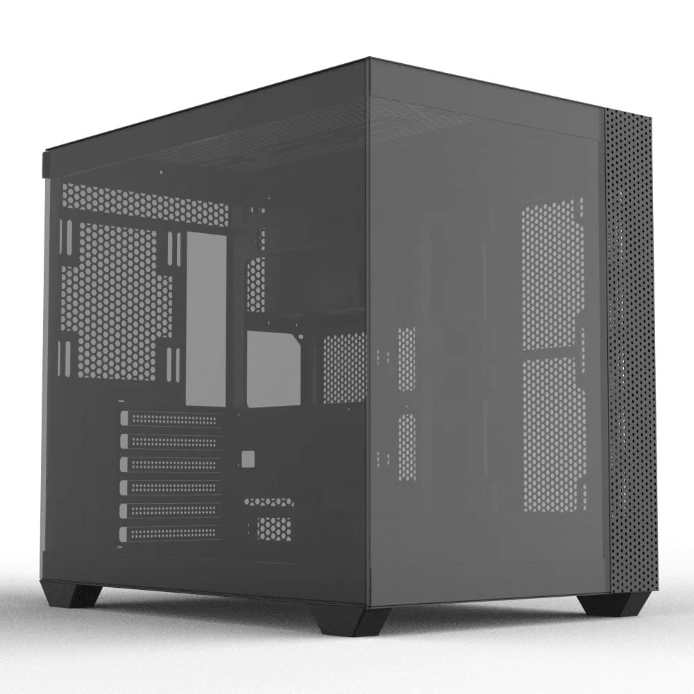 Cooler Master CD600 PC Case - BTF Support, Mid Tower, 1x CF120 ARGB 2 Cooler Master CD600 PC Case - BTF Support, Mid Tower, 1x CF120 ARGB - Ảnh 2