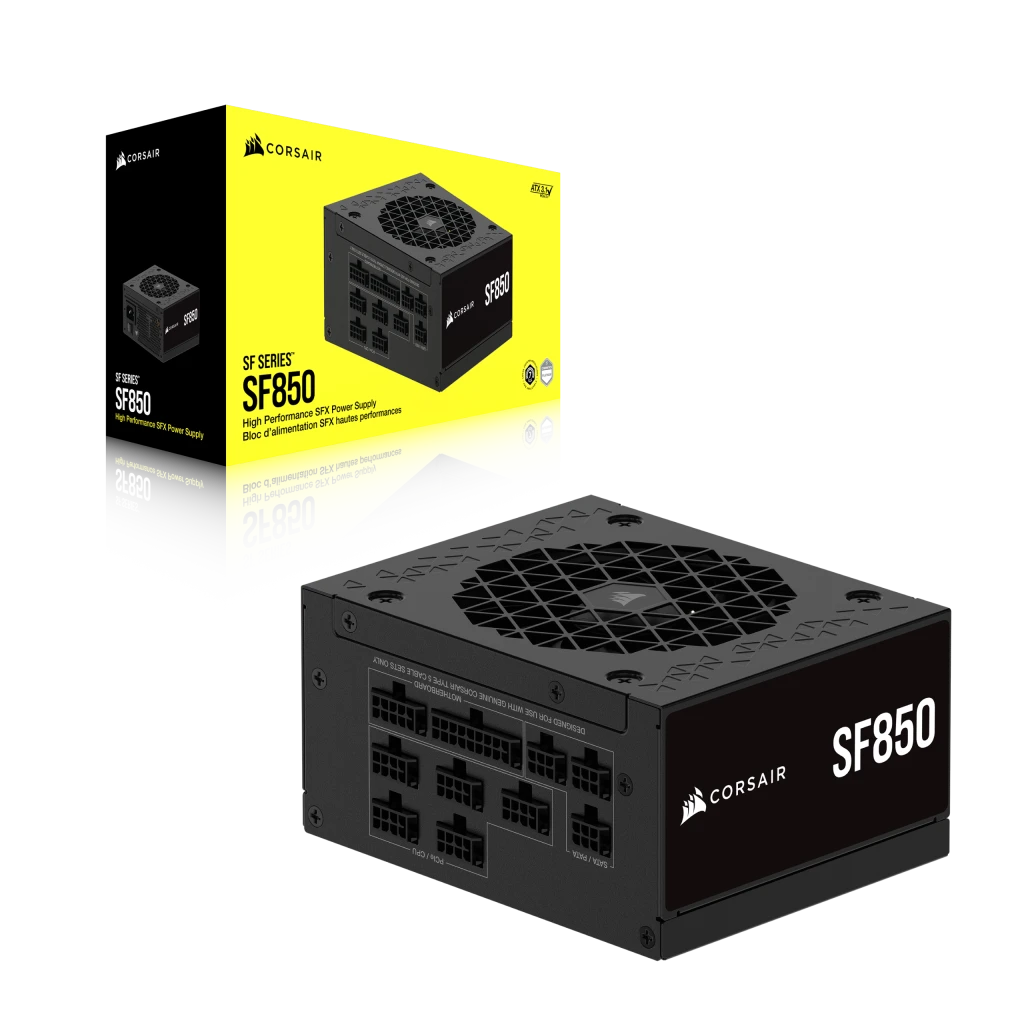CORSAIR SF Platinum Series (2024) SF850 SFX PSU - 850 Watts, ATX 3.1 & PCIe 5.1, Fully Modular, 80 PLUS Platinum 3 CORSAIR SF Platinum Series (2024) SF850 SFX PSU - 850 Watts, ATX 3.1 & PCIe 5.1, Fully Modular, 80 PLUS Platinum - Ảnh 3