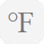 F temp icon white 2