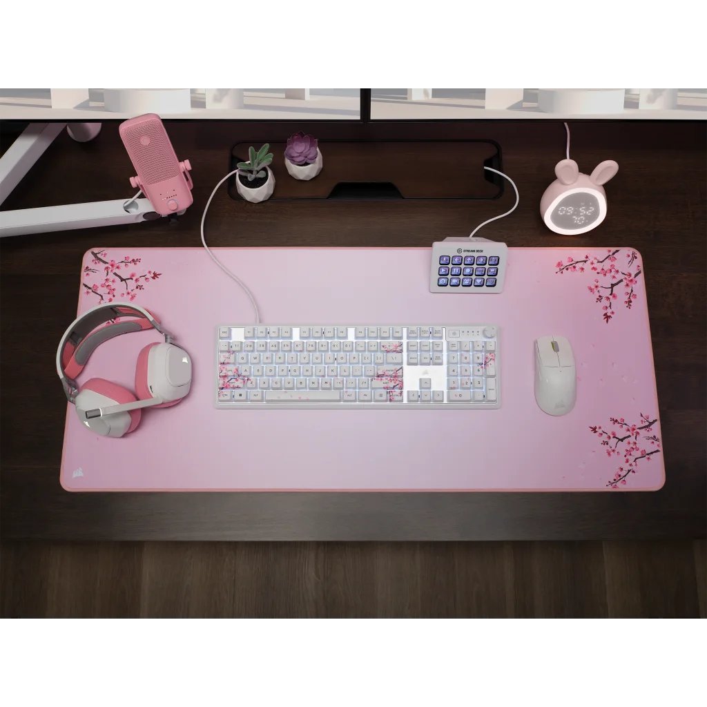 CORSAIR K70 CORE SE RGB Mechanical Gaming Keyboard - Cherry Blossom, Full-size RGB, Palmrest, PreLub MLX Red Linear Switches, Sound Dampening 12 CORSAIR K70 CORE SE RGB Mechanical Gaming Keyboard - Cherry Blossom, Full-size RGB, Palmrest, PreLub MLX Red Linear Switches, Sound Dampening - Ảnh 12
