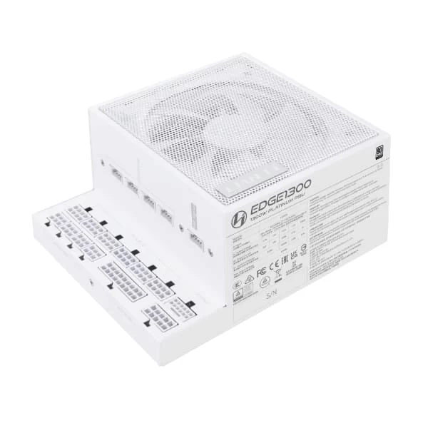 Lian Li Edge Series EG1000 White PSU - 1000W ATX12V v3.1, 80 Plus Platinum, Full Modular 5 Lian Li Edge Series EG1000 White PSU - 1000W ATX12V v3.1, 80 Plus Platinum, Full Modular - Ảnh 5