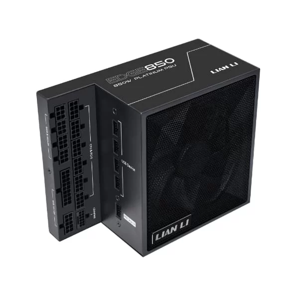 Lian Li Edge Series EG850 Black PSU - 850W ATX12V v3.1, 80 Plus Platinum, Full Modular 6 Lian Li Edge Series EG850 Black PSU - 850W ATX12V v3.1, 80 Plus Platinum, Full Modular - Ảnh 6