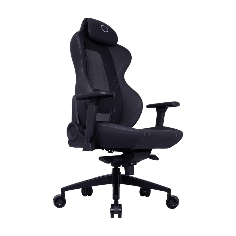 Cooler Master Hybrid 1 Ergo Gaming Chair (CMI-GCHYB1-BK) - Black, MuscleFlex® Mesh, Cold-Molded Foam, 180 Reclining, 360° Swivel 2 Cooler Master Hybrid 1 Ergo Gaming Chair (CMI-GCHYB1-BK) - Black, MuscleFlex® Mesh, Cold-Molded Foam, 180 Reclining, 360° Swivel - Ảnh 2