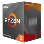 AMD Ryzen 3 4100 Processor - 4C8T, 3.8GHz Up to 4.0GHz, AM4 Renoir Zen 2, Wraith Stealth
