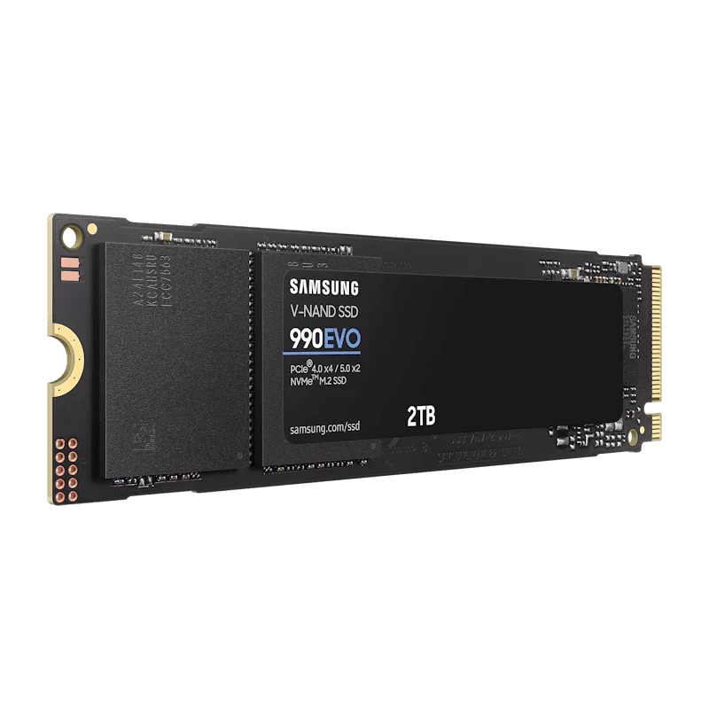 Samsung 990 EVO 2TB (MZ-V9E2T0BW) SSD – M.2 2280, PCIe Gen 5.0 x2 / Gen 4.0 x4 NVMe 2.0 5 Samsung 990 EVO 2TB (MZ-V9E2T0BW) SSD – M.2 2280, PCIe Gen 5.0 x2 / Gen 4.0 x4 NVMe 2.0 - Ảnh 5