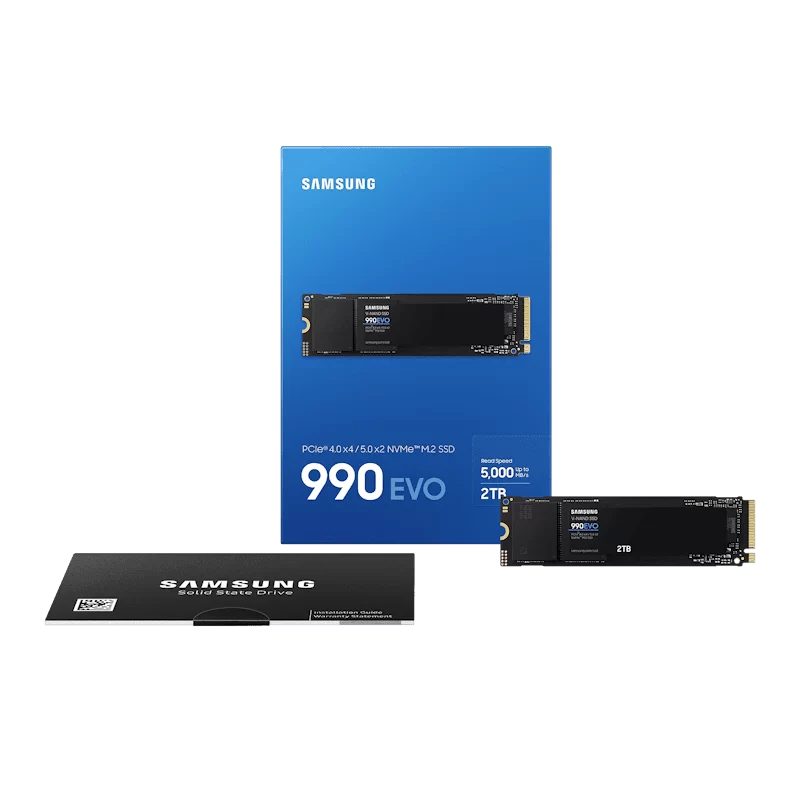 Samsung 990 EVO 2TB (MZ-V9E2T0BW) SSD – M.2 2280, PCIe Gen 5.0 x2 / Gen 4.0 x4 NVMe 2.0 9 Samsung 990 EVO 2TB (MZ-V9E2T0BW) SSD – M.2 2280, PCIe Gen 5.0 x2 / Gen 4.0 x4 NVMe 2.0 - Ảnh 9