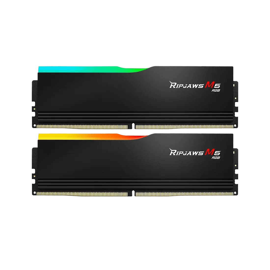 G.Skill Ripjaws M5 RGB Black 32GB (2x16GB) DDR5 Memory Kit - Black 5600MHz CL46 (F5-5600J4645A16GX2-RM5RK) 1 G.Skill Ripjaws M5 RGB Black 32GB (2x16GB) DDR5 Memory Kit - Black 5600MHz CL46 (F5-5600J4645A16GX2-RM5RK)