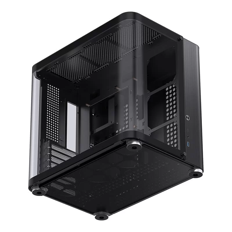Jonsbo TK-2 Black Mid Tower Case - Hyperboloid Glass Design, Mid-Tower, Support BTF MB + 360 AIO 21 Jonsbo TK-2 Black Mid Tower Case - Hyperboloid Glass Design, Mid-Tower, Support BTF MB + 360 AIO - Ảnh 21