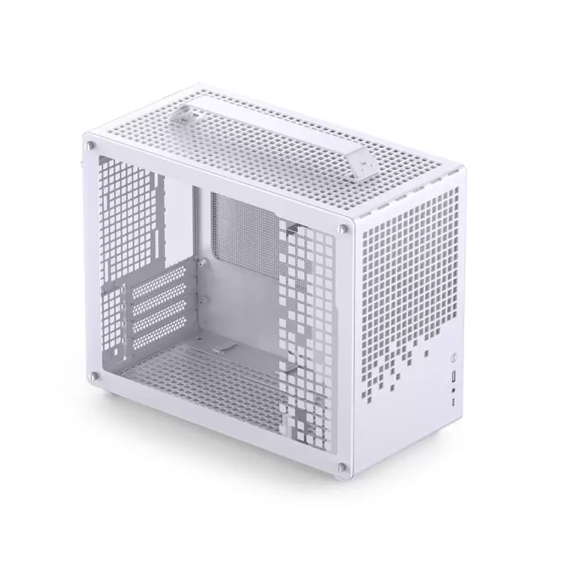 Jonsbo Z20 White Mini Case - Micro-ATX, Detachable Carrying handle, support 240 AIO 8 Jonsbo Z20 White Mini Case - Micro-ATX, Detachable Carrying handle, support 240 AIO - Ảnh 8