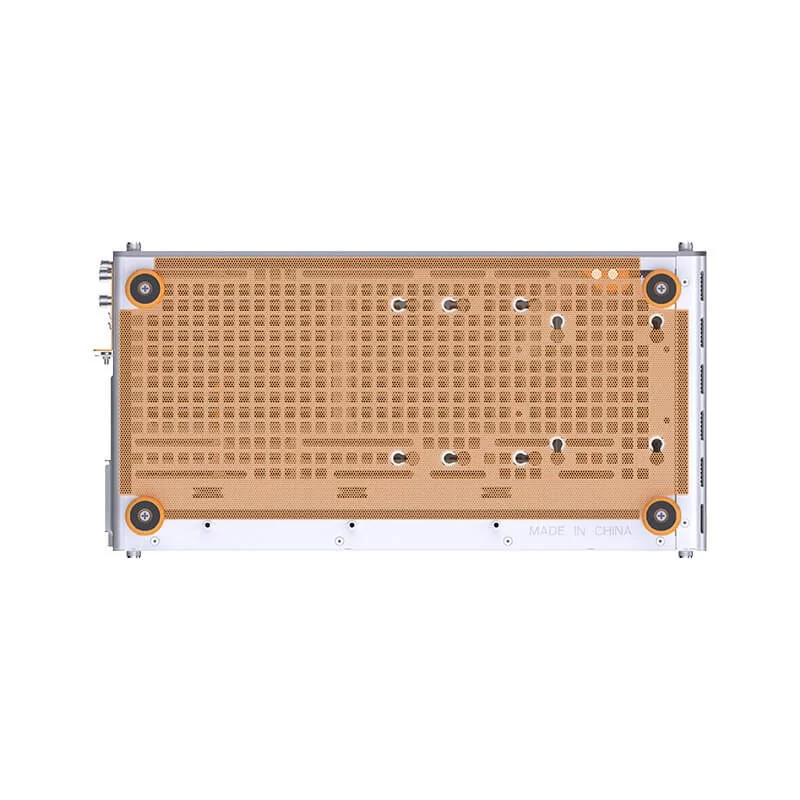 Jonsbo Z20 White Orange Mini Case - Micro-ATX, Detachable Carrying handle, support 240 AIO 3 Jonsbo Z20 White Orange Mini Case - Micro-ATX, Detachable Carrying handle, support 240 AIO - Ảnh 3