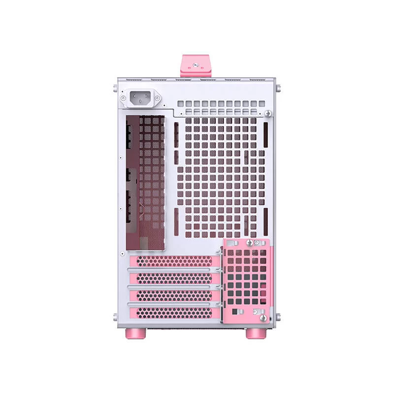 Jonsbo Z20 White Pink Mini Case - Micro-ATX, Detachable Carrying handle, support 240 AIO 11 Jonsbo Z20 White Pink Mini Case - Micro-ATX, Detachable Carrying handle, support 240 AIO - Ảnh 11