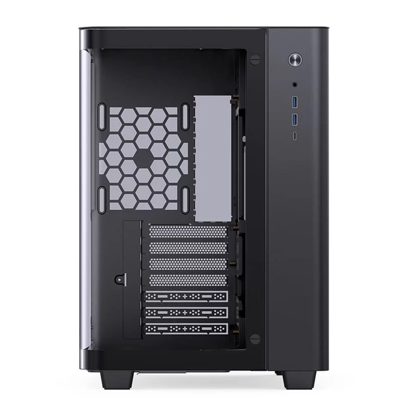 Jonsbo TK-3 Black One-piece Curved Glass Mid-Tower Case - Support BTF MB, Dual 360 AIO 26 Jonsbo TK-3 Black One-piece Curved Glass Mid-Tower Case - Support BTF MB, Dual 360 AIO - Ảnh 26