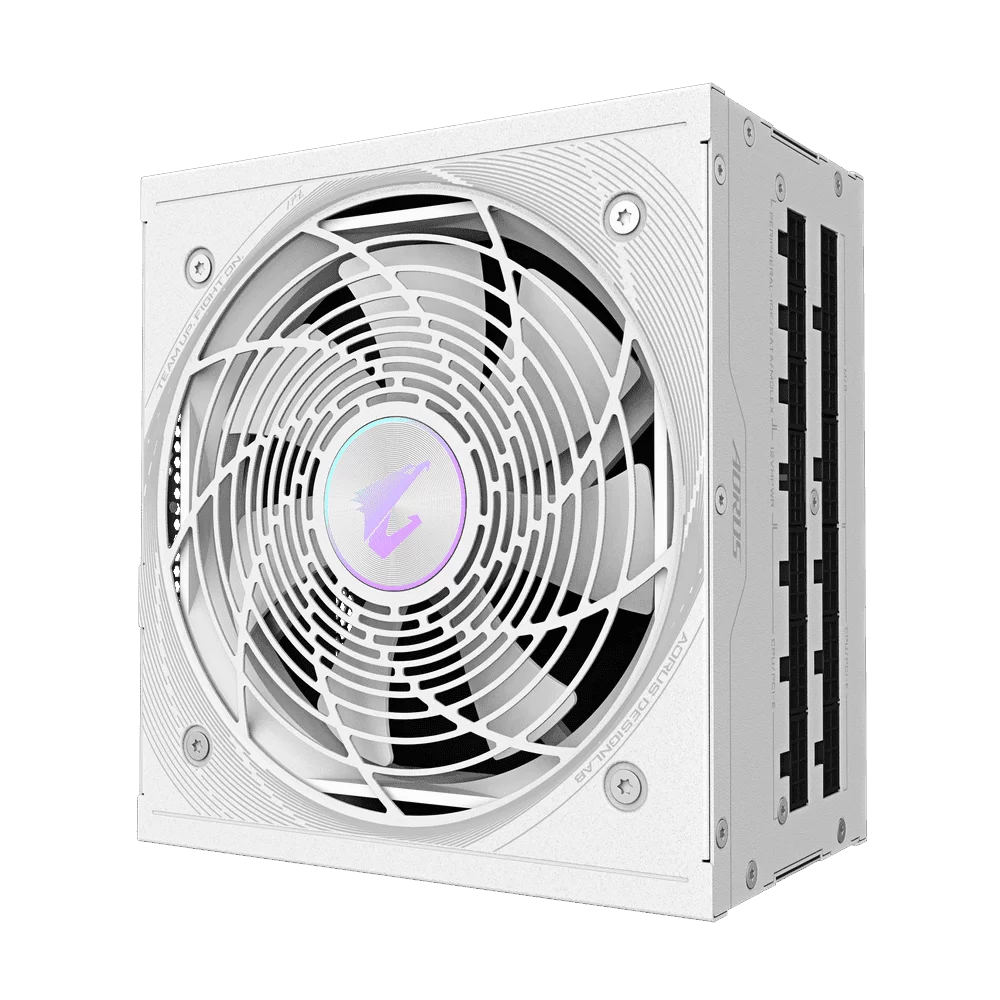 GIGABYTE AORUS ELITE P1000W ICE PSU - ice white color, 1000W, 80 plus Platinum, Modular PCIe 5.0 7 GIGABYTE AORUS ELITE P1000W ICE PSU - ice white color, 1000W, 80 plus Platinum, Modular PCIe 5.0 - Ảnh 7