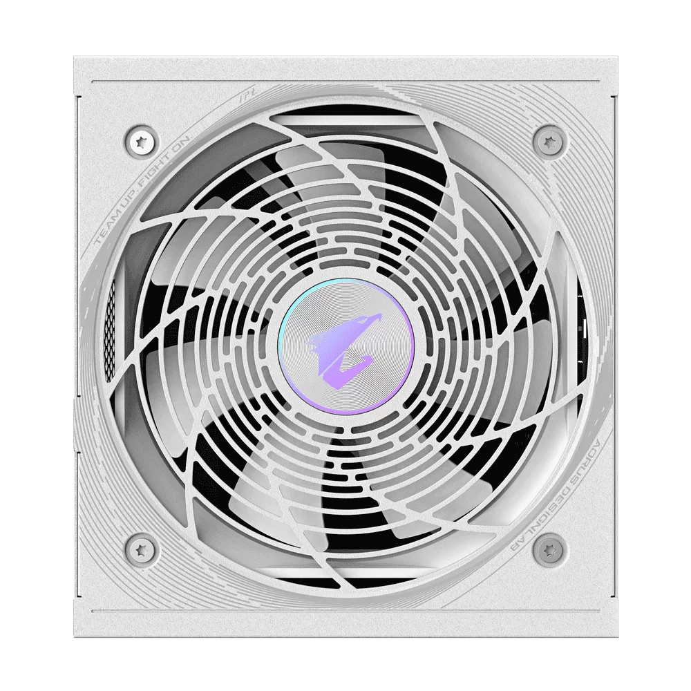 GIGABYTE AORUS ELITE P1000W ICE PSU - ice white color, 1000W, 80 plus Platinum, Modular PCIe 5.0 5 GIGABYTE AORUS ELITE P1000W ICE PSU - ice white color, 1000W, 80 plus Platinum, Modular PCIe 5.0 - Ảnh 5