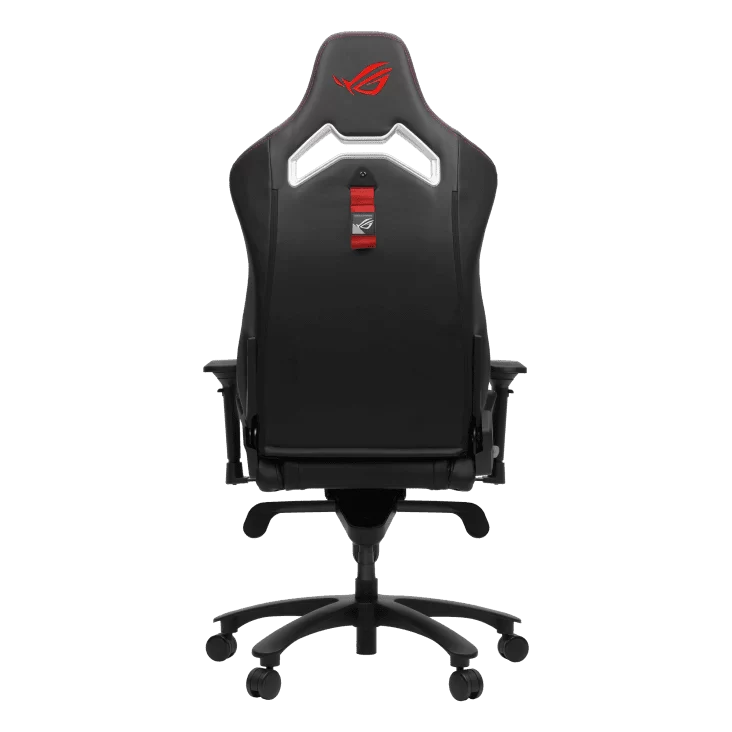 Asus ROG Chariot X Core Ergonomic Gaming Chair - Black, premium PU leather, 4D Armrest, rear hook 4 Asus ROG Chariot X Core Ergonomic Gaming Chair - Black, premium PU leather, 4D Armrest, rear hook - Ảnh 4