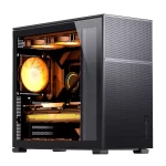 Jonsbo D41 MESH Black ATX Mid Tower Case - Support GPU RTX 4090 + 360 AIO + ATX Power
