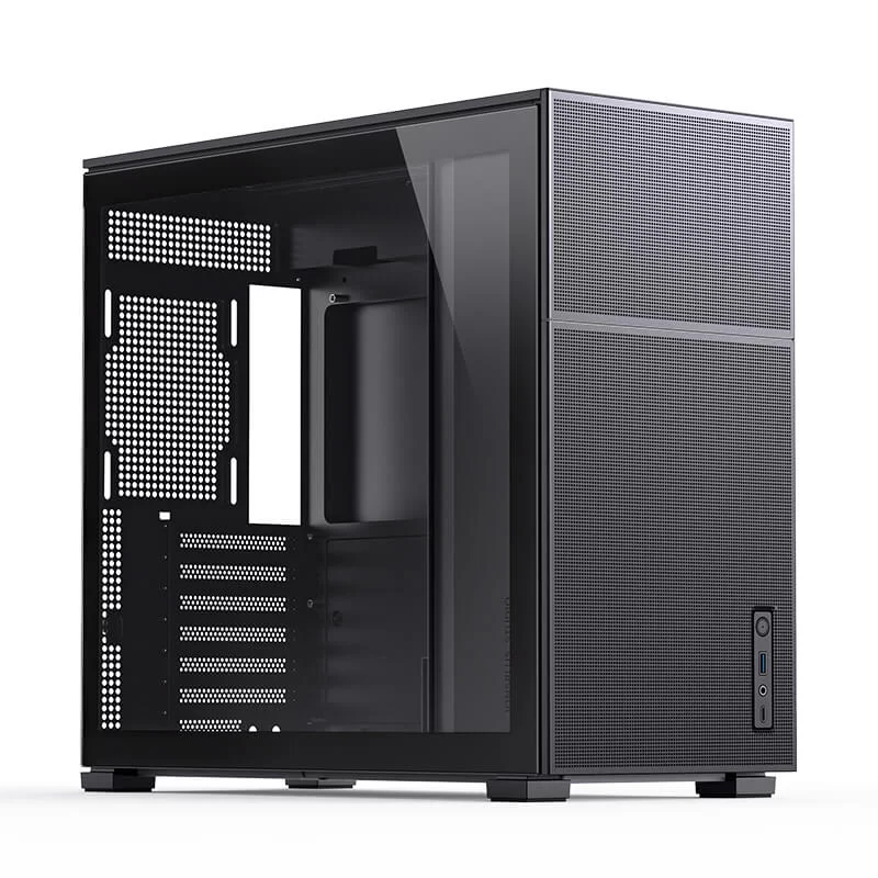 Jonsbo D41 STD SCREEN Black ATX Mid Tower Case - Sub HD-LCD Display,Support GPU RTX 4090 + 360 AIO + ATX Power 7 Jonsbo D41 STD SCREEN Black ATX Mid Tower Case - Sub HD-LCD Display,Support GPU RTX 4090 + 360 AIO + ATX Power - Ảnh 7