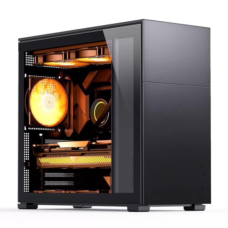 Jonsbo D41 STD Black ATX Mid Tower Case - Support GPU RTX 4090 + 360 AIO + ATX Power 1 Jonsbo D41 STD Black ATX Mid Tower Case - Support GPU RTX 4090 + 360 AIO + ATX Power