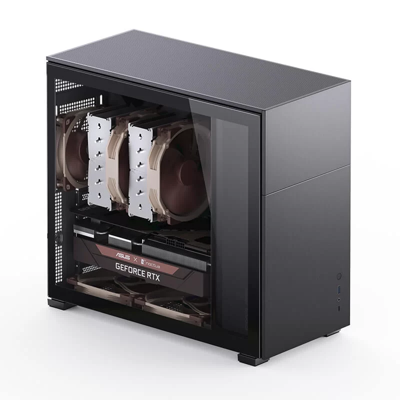 Jonsbo D41 STD Black ATX Mid Tower Case - Support GPU RTX 4090 + 360 AIO + ATX Power 3 Jonsbo D41 STD Black ATX Mid Tower Case - Support GPU RTX 4090 + 360 AIO + ATX Power - Ảnh 3