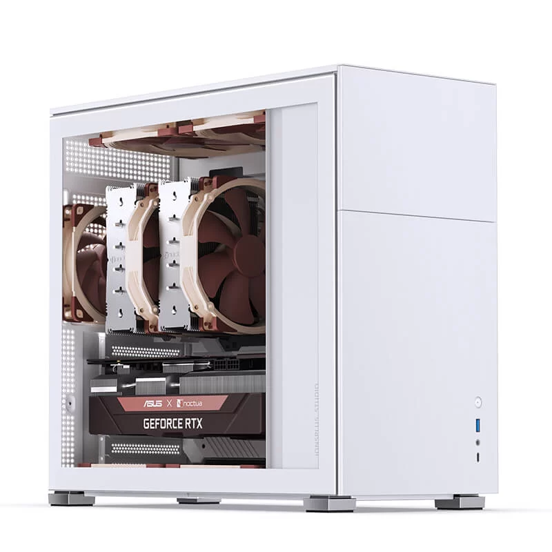 Jonsbo D41 STD White ATX Mid Tower Case - Support GPU RTX 4090 + 360 AIO + ATX Power 4 Jonsbo D41 STD White ATX Mid Tower Case - Support GPU RTX 4090 + 360 AIO + ATX Power - Ảnh 4