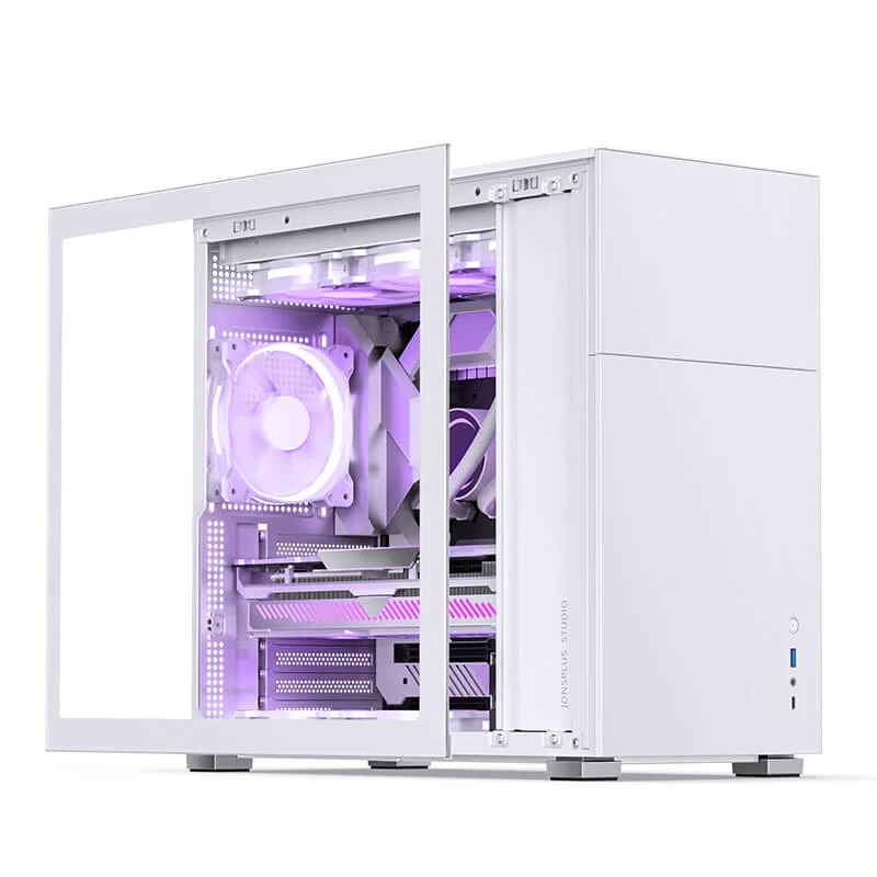Jonsbo D41 STD White ATX Mid Tower Case - Support GPU RTX 4090 + 360 AIO + ATX Power 5 Jonsbo D41 STD White ATX Mid Tower Case - Support GPU RTX 4090 + 360 AIO + ATX Power - Ảnh 5
