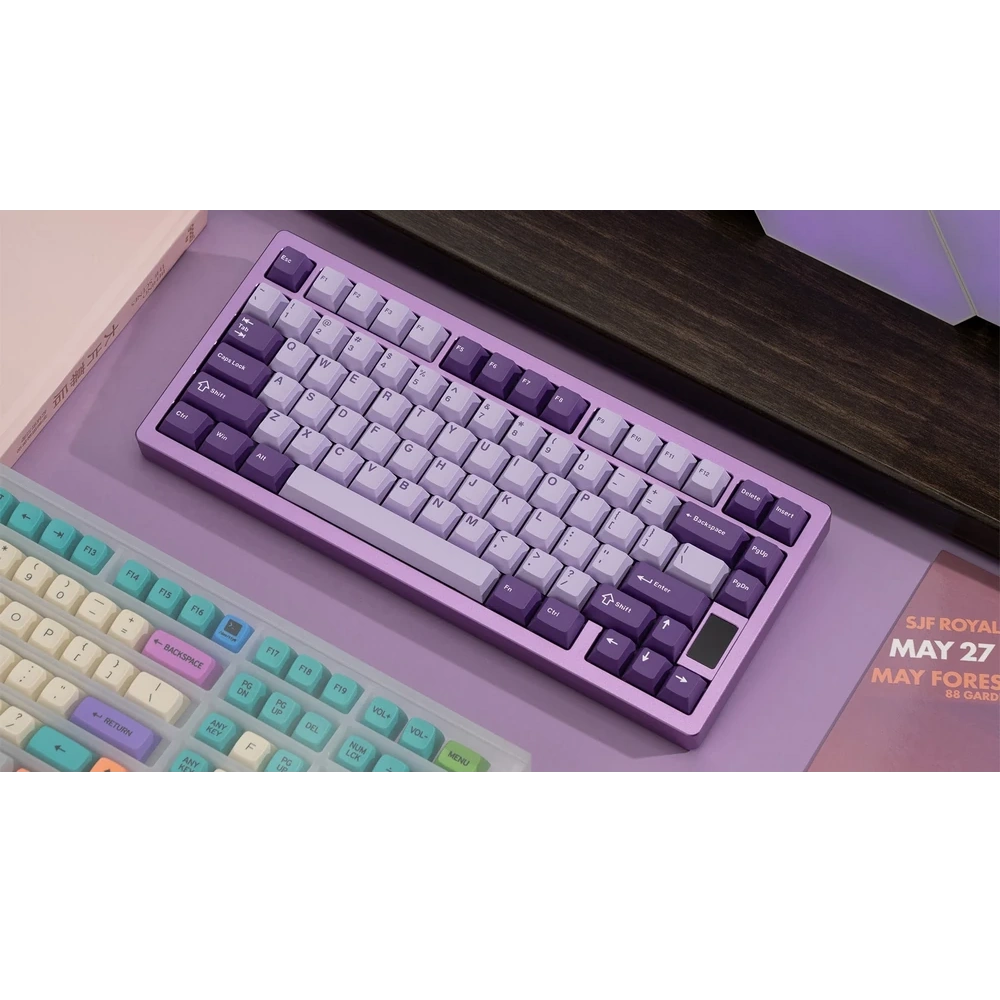 Chilkey ND75 Keyboard Barebone Edition - 75% layout, CNC Aluminum, PCB Tri-mode , Per-key RGB, Hot-swappable 4 Chilkey ND75 Keyboard Barebone Edition - 75% layout, CNC Aluminum, PCB Tri-mode , Per-key RGB, Hot-swappable - Ảnh 4