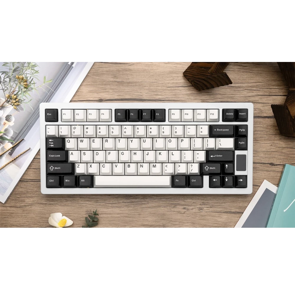Chilkey ND75 Keyboard Barebone Edition - 75% layout, CNC Aluminum, PCB Tri-mode , Per-key RGB, Hot-swappable 3 Chilkey ND75 Keyboard Barebone Edition - 75% layout, CNC Aluminum, PCB Tri-mode , Per-key RGB, Hot-swappable - Ảnh 3