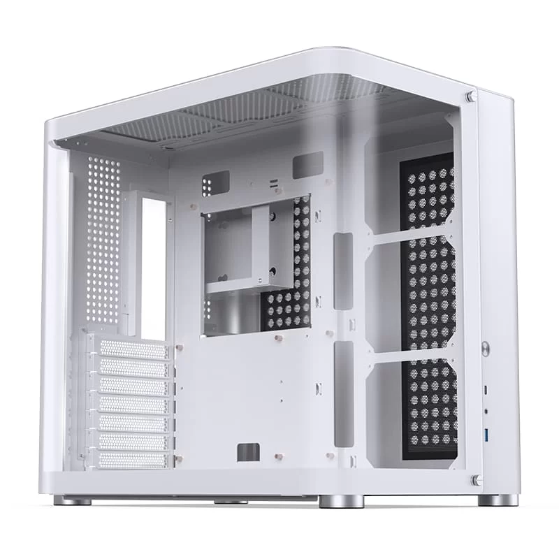 Jonsbo TK-2 White Mid Tower Case - Hyperboloid Glass Design, Mid-Tower, Support BTF MB + 360 AIO 11 Jonsbo TK-2 White Mid Tower Case - Hyperboloid Glass Design, Mid-Tower, Support BTF MB + 360 AIO - Ảnh 11