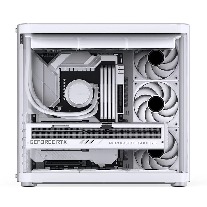 Jonsbo TK-2 White Mid Tower Case - Hyperboloid Glass Design, Mid-Tower, Support BTF MB + 360 AIO 20 Jonsbo TK-2 White Mid Tower Case - Hyperboloid Glass Design, Mid-Tower, Support BTF MB + 360 AIO - Ảnh 20