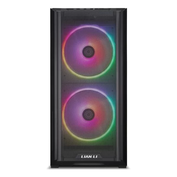 Lian Li LANCOOL 216 RGB Black Case - Mesh, 2x160mm ARGB fans front, 1x140mm PWM fan rear 3 Lian Li LANCOOL 216 RGB Black Case - Mesh, 2x160mm ARGB fans front, 1x140mm PWM fan rear - Ảnh 3