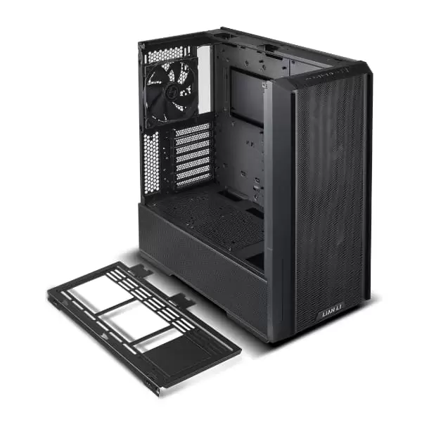 Lian Li LANCOOL 216 RGB Black Case - Mesh, 2x160mm ARGB fans front, 1x140mm PWM fan rear 7 Lian Li LANCOOL 216 RGB Black Case - Mesh, 2x160mm ARGB fans front, 1x140mm PWM fan rear - Ảnh 7