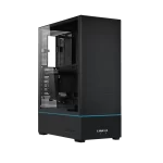 Lian Li SUP01 Black Small Tower Case - stand-up platform, 510mm PCIe 4.0 riser cable included