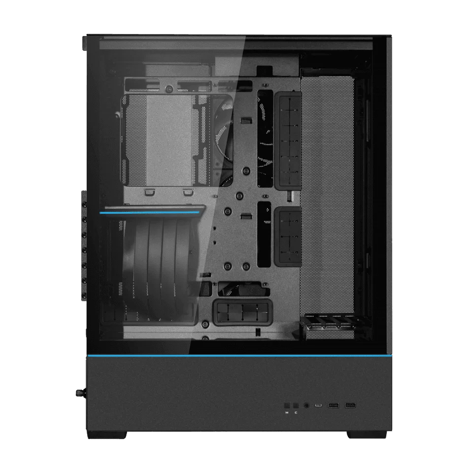 Lian Li SUP01 Black Small Tower Case - stand-up platform, 510mm PCIe 4.0 riser cable included 6 Lian Li SUP01 Black Small Tower Case - stand-up platform, 510mm PCIe 4.0 riser cable included - Ảnh 6