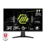 MSI MAG 275QF Gaming Monitor - 27 inch 16:9 WQHD (2560 x 1440) 180Hz 0.5ms, HDR Ready, Tilt Adjustable