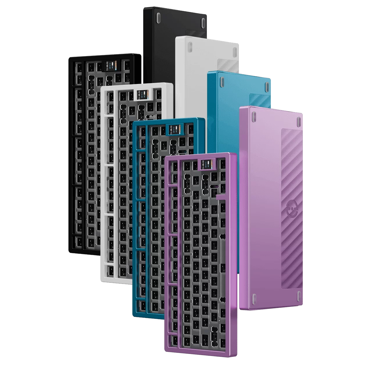 Chilkey ND75 Keyboard Barebone Edition - 75% layout, CNC Aluminum, PCB Tri-mode , Per-key RGB, Hot-swappable 1 Chilkey ND75 Keyboard Barebone Edition - 75% layout, CNC Aluminum, PCB Tri-mode , Per-key RGB, Hot-swappable
