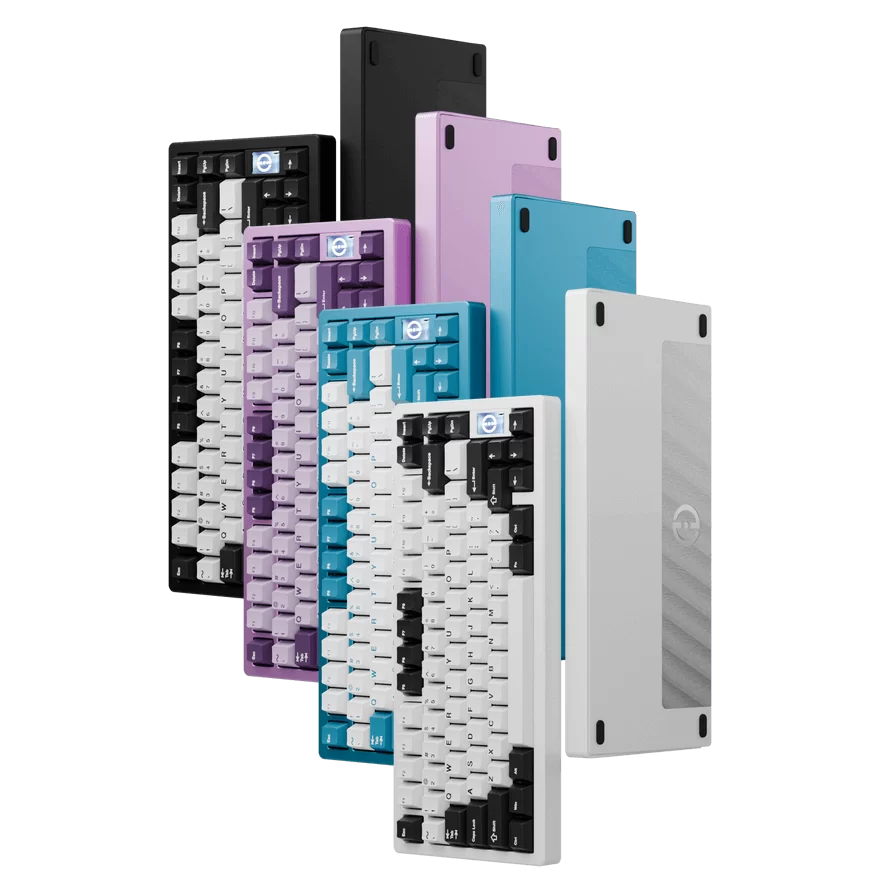 Chilkey ND75 Keyboard Assembled Edition - 75% layout, CNC Aluminum, PCB Tri-mode , Per-key RGB, Hot-swappable 1 Chilkey ND75 Keyboard Assembled Edition - 75% layout, CNC Aluminum, PCB Tri-mode , Per-key RGB, Hot-swappable