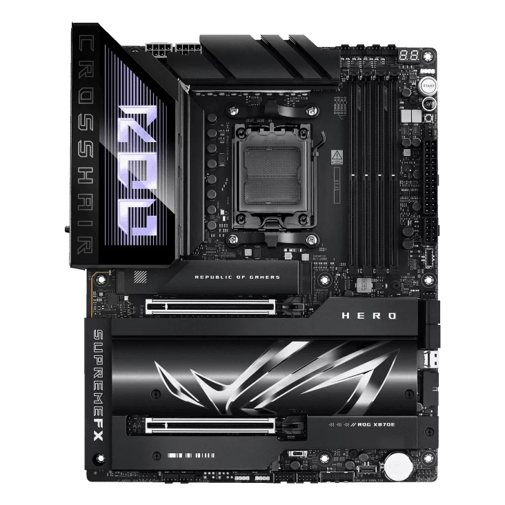ASUS ROG CROSSHAIR X870E HERO Mainboard 11 ASUS ROG CROSSHAIR X870E HERO Mainboard - Ảnh 11