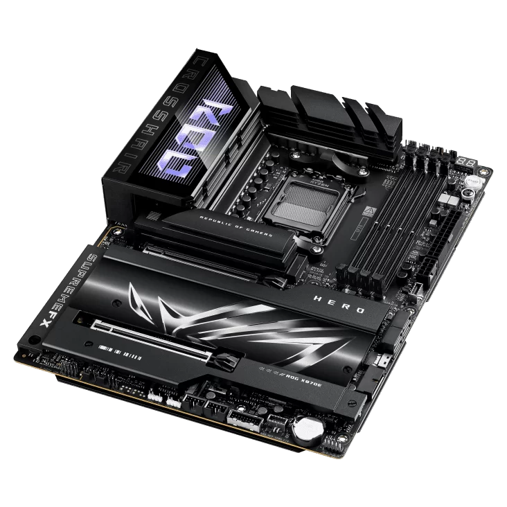 ASUS ROG CROSSHAIR X870E HERO Mainboard 6 ASUS ROG CROSSHAIR X870E HERO Mainboard - Ảnh 6