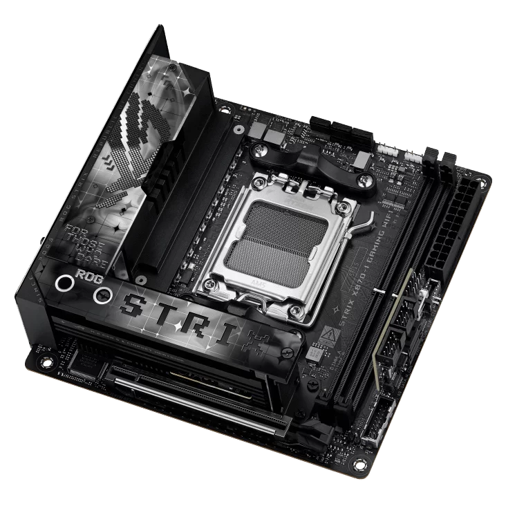 ASUS ROG STRIX X870-I GAMING WIFI - iTX Mainboard 4 ASUS ROG STRIX X870-I GAMING WIFI - iTX Mainboard - Ảnh 4