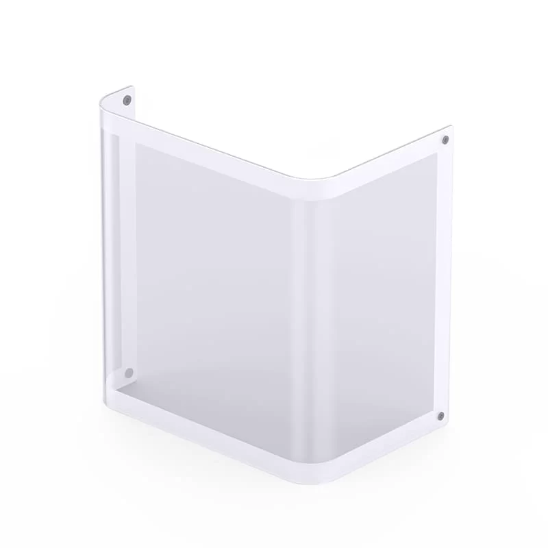 Jonsbo TK-1 White Micro ATX Mini Tower Case - Hyperboloid Glass Design, Support ATX power + 240 AIO 23 Jonsbo TK-1 White Micro ATX Mini Tower Case - Hyperboloid Glass Design, Support ATX power + 240 AIO - Ảnh 23