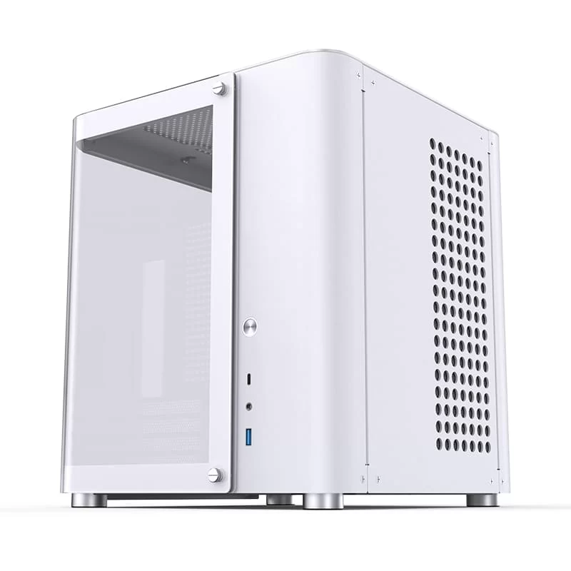 Jonsbo TK-1 White Micro ATX Mini Tower Case - Hyperboloid Glass Design, Support ATX power + 240 AIO 27 Jonsbo TK-1 White Micro ATX Mini Tower Case - Hyperboloid Glass Design, Support ATX power + 240 AIO - Ảnh 27